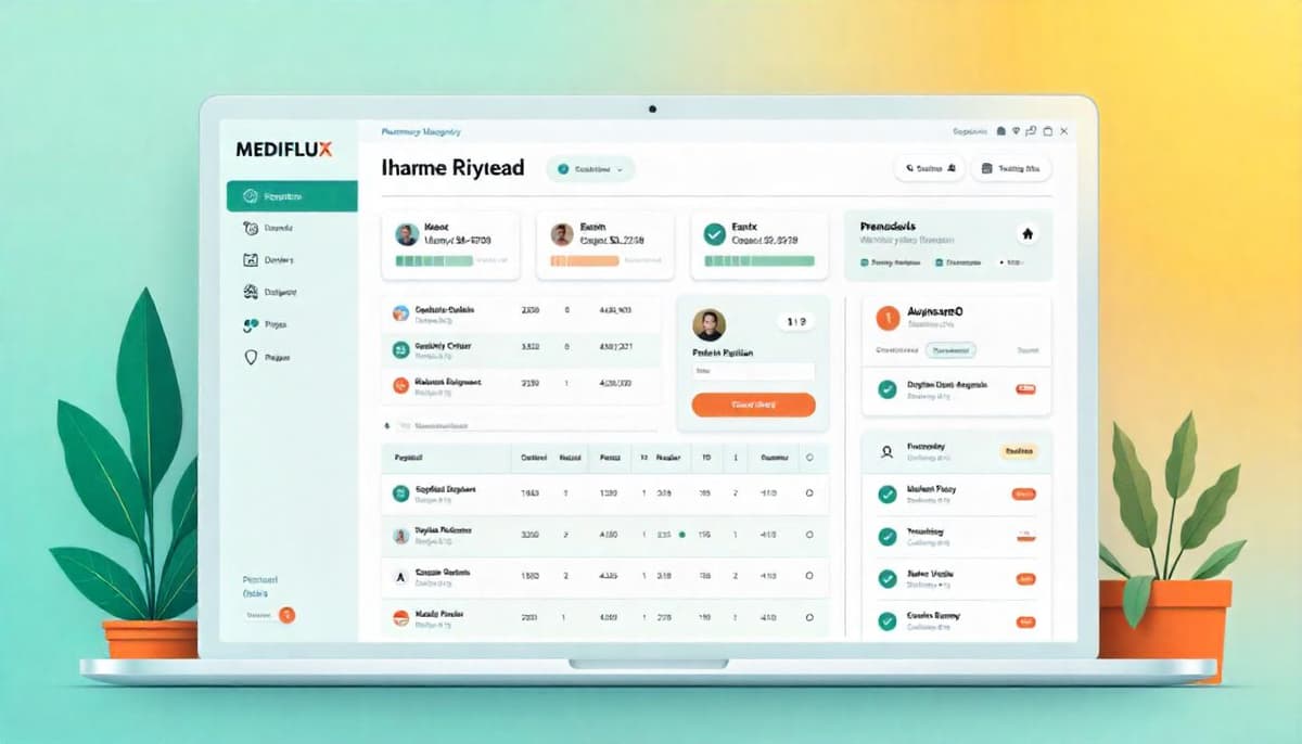 Simplified pharmacy purchase and supplier management system