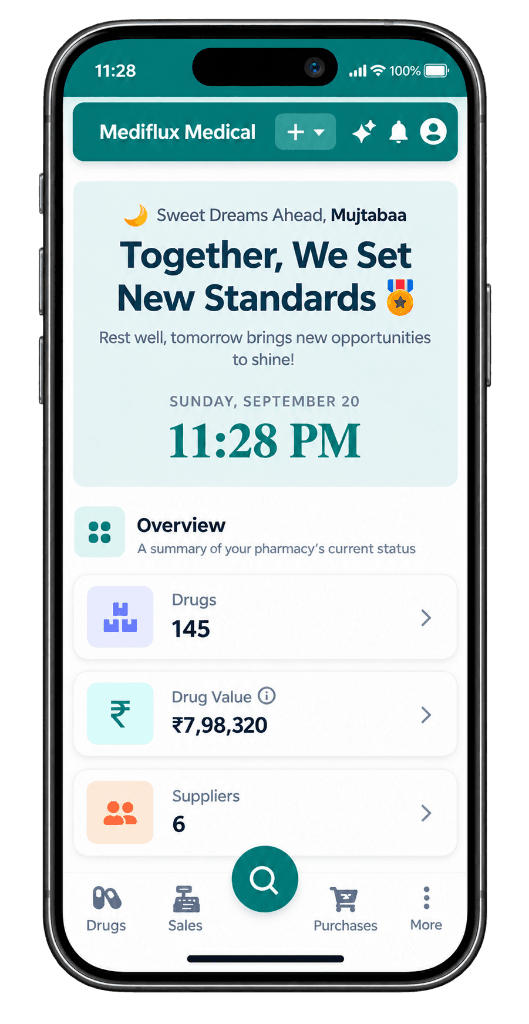 MediFlux Mobile App Showcase
