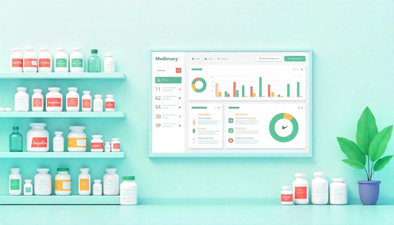 MediFlux Dashboard Interface